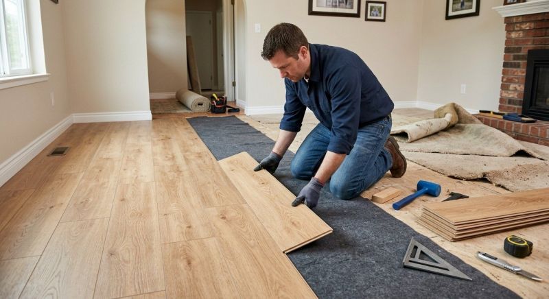 Laminate Floor Remodeling in Ruskin, FL