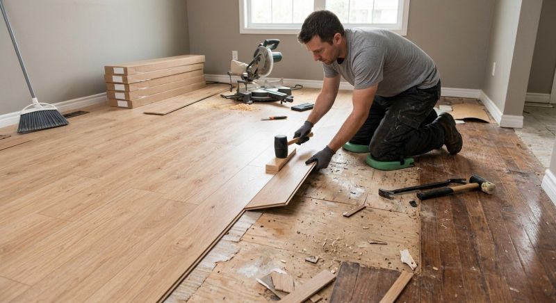 Laminate Floor Replacement in Brandon, FL