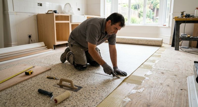 Linoleum Floor Installation in Ruskin, FL