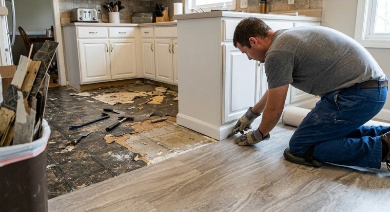 Linoleum Floor Installation in Riverview, FL
