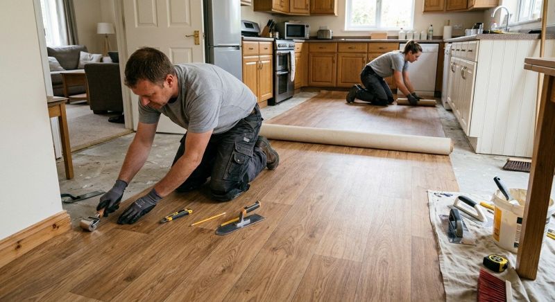 Linoleum Flooring Replacement in Ruskin, FL