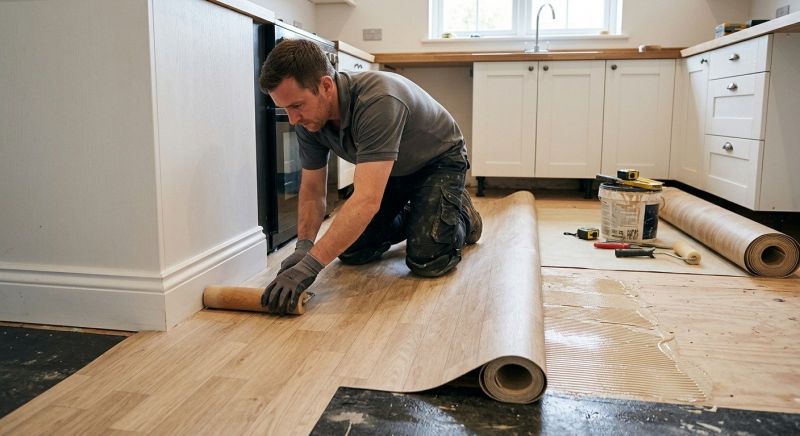 Sheet Linoleum Installation in Palmetto, FL