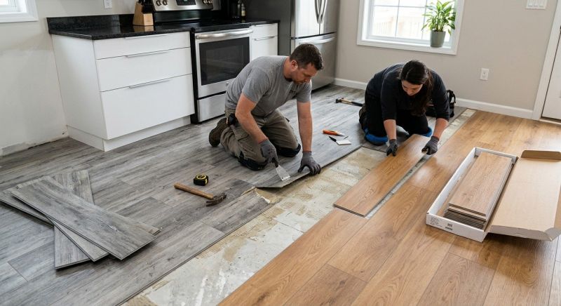 Vinyl Floor Replacement in Ruskin, FL