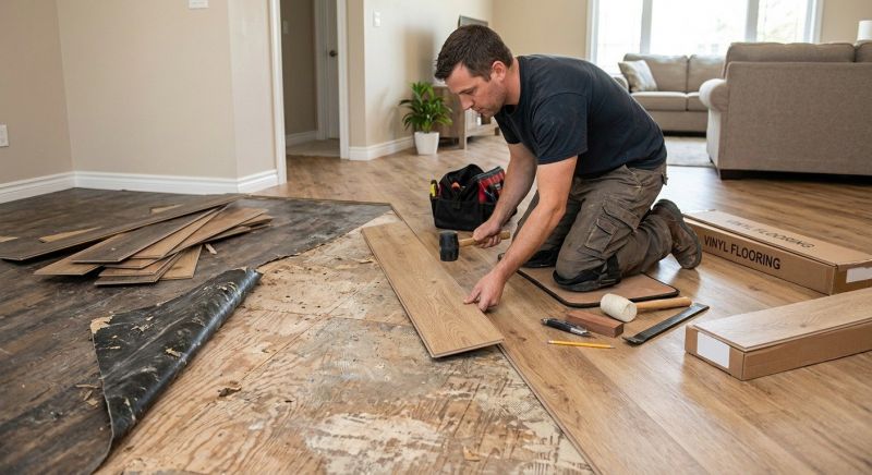 Vinyl Flooring Installation in Apollo Beach, FL