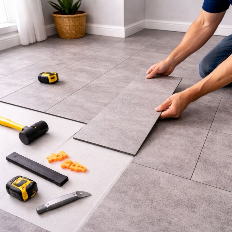 Vinyl Tile Installation in Ruskin, FL
